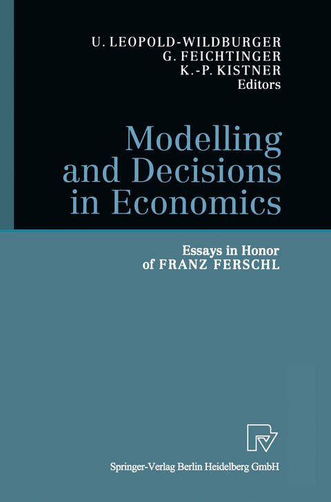 Modelling and Decisions in Economics - 