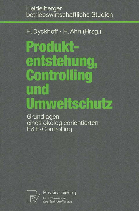 Produktentstehung, Controlling und Umweltschutz - 