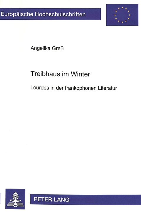 Treibhaus im Winter - Angelika Schenk