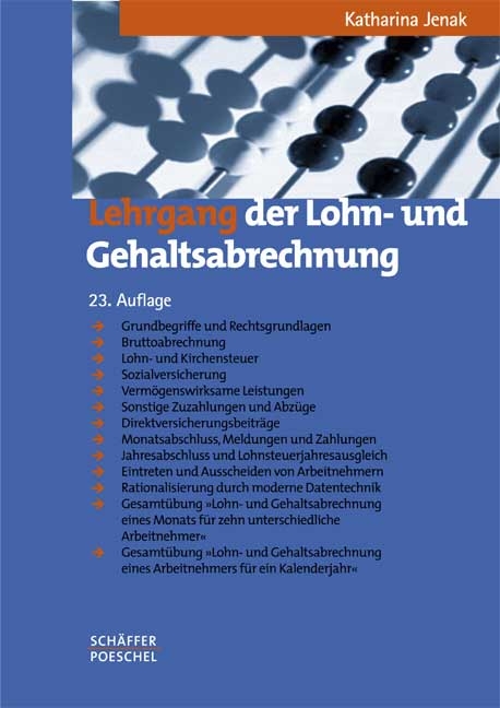 Lehrgang der Lohn- und Gehaltsabrechnung - Katharina Jenak