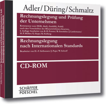 Rechnungslegung und Prüfung der Unternehmen - Rechnungslegung nach Internationalen Standards - Hans Adler, Walther Düring, Kurt Schmaltz