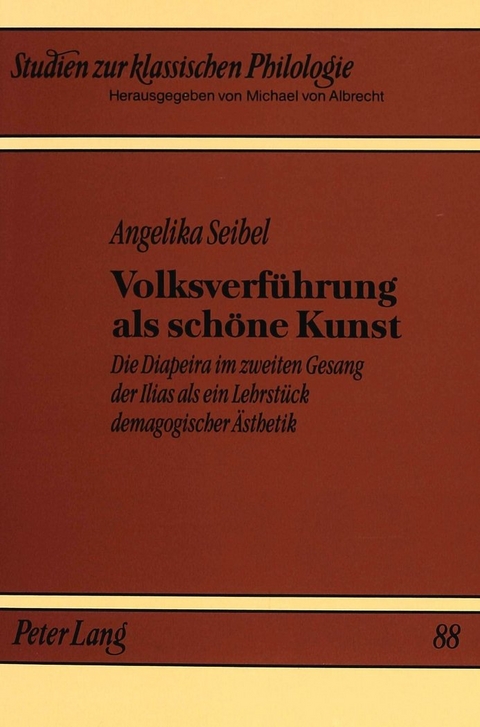 Volksverführung als schöne Kunst - Angelika Seibel