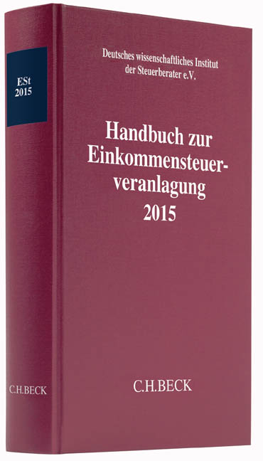 Handbuch zur Einkommensteuerveranlagung 2015 - 