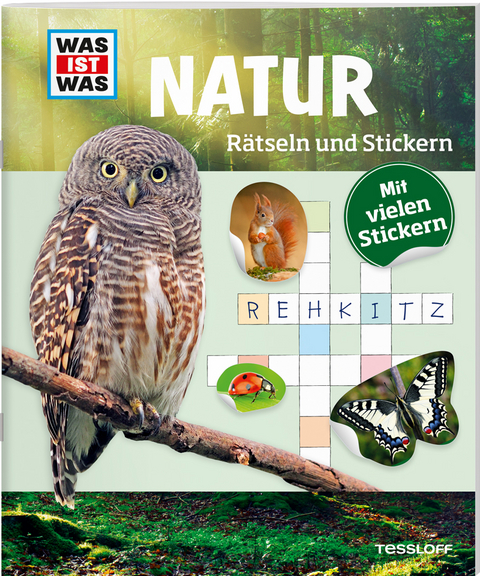 WAS IST WAS Rätseln und Stickern: Natur - Anja Kunze