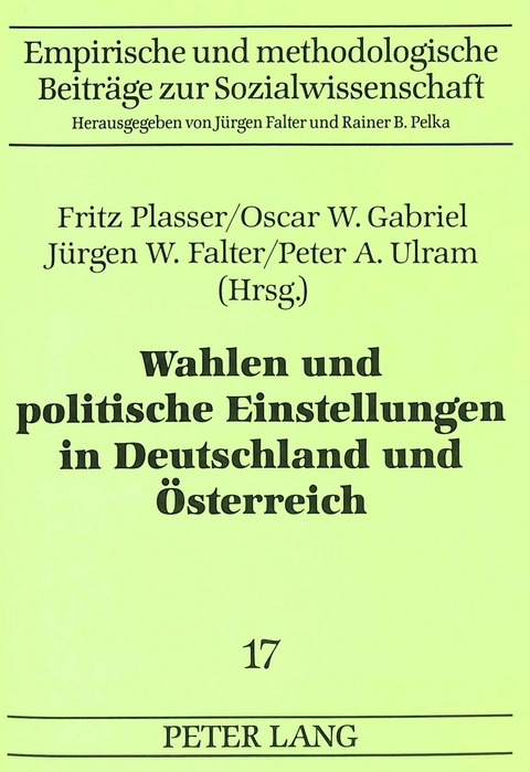 Wahlen und politische Einstellungen in Deutschland und Österreich - 