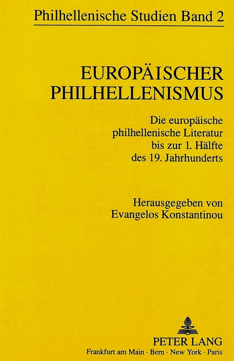 Europäischer Philhellenismus - 