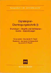 Digitalsignal-Übertragungstechnik. Tl.1 - 