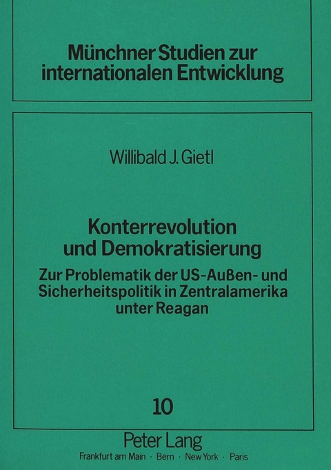 Konterrevolution und Demokratisierung - Willibald Gietl