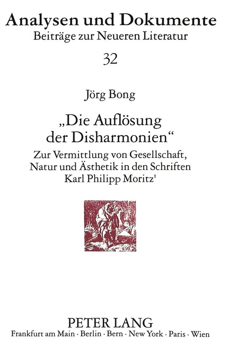 «Die Auflösung der Disharmonien» - Jörg Bong