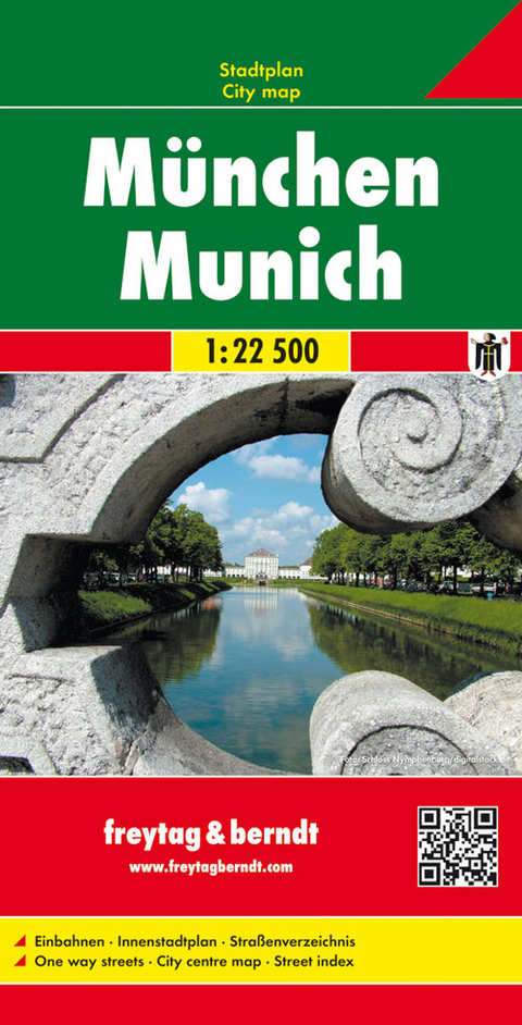 München, Stadtplan 1:22.500 - 