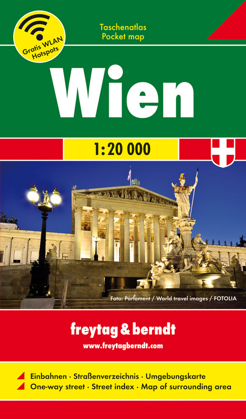 Wien, Taschenatlas 1:20.000 - 