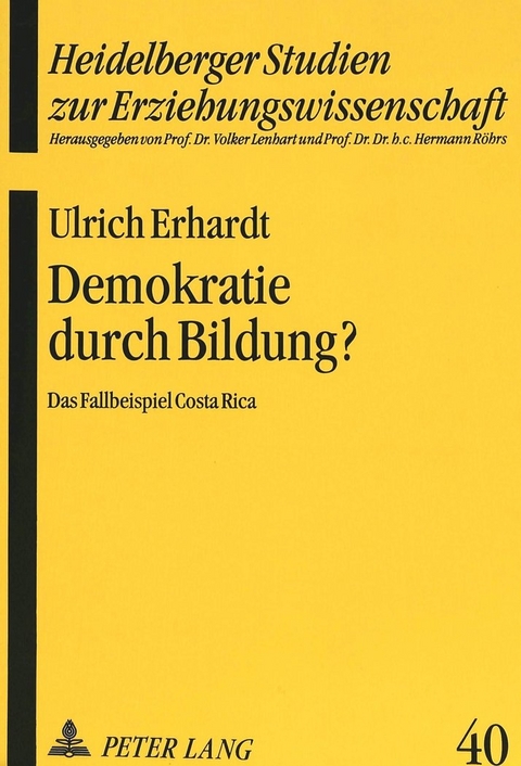 Demokratie durch Bildung? - Ulrich Erhardt