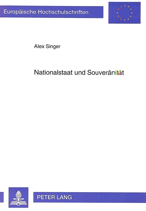 Nationalstaat und Souveränität - Alex Singer