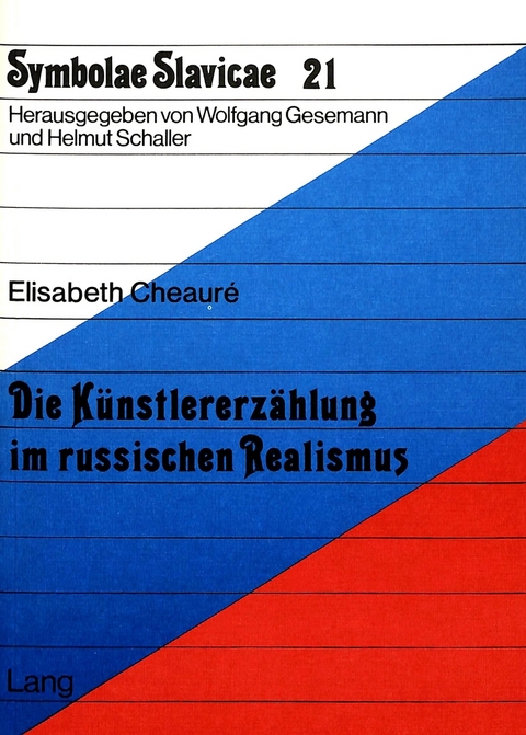 Die Künstlererzählung im russischen Realismus