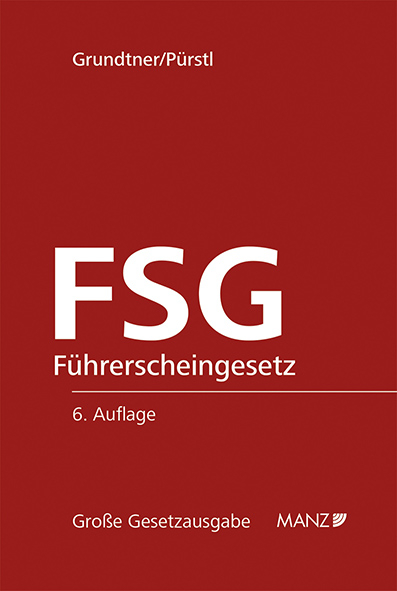FSG Führerscheingesetz - 