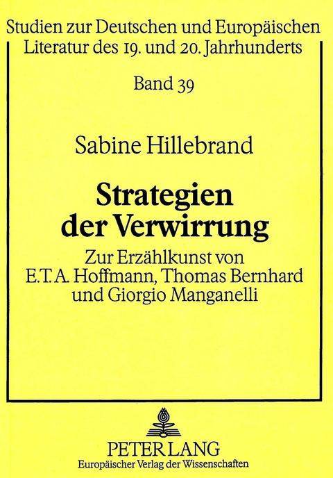 Strategien der Verwirrung - Sabine Hillebrand