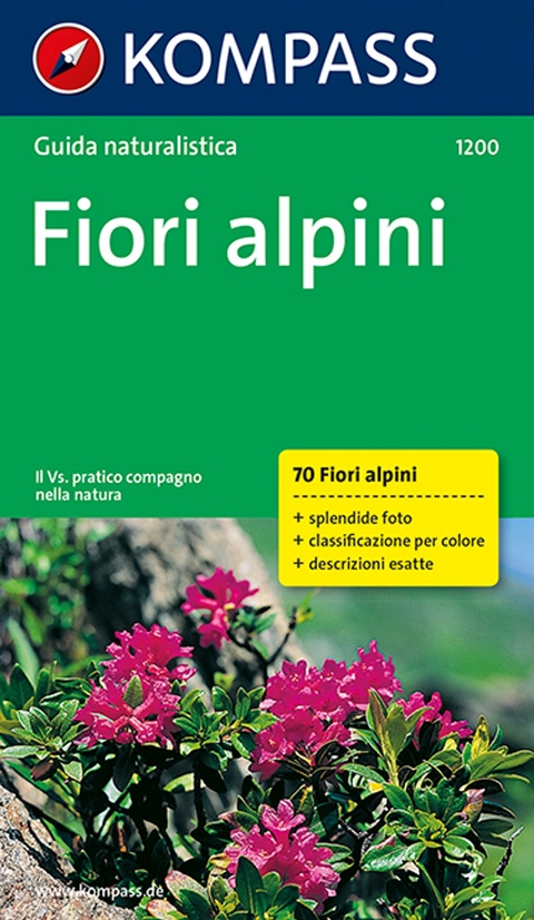 KOMPASS guida naturalistica Fiori alpini - Christine Jaitner