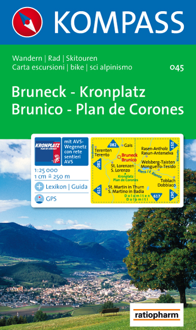 Bruneck - Kronplatz /Brunico - Plan de Corones