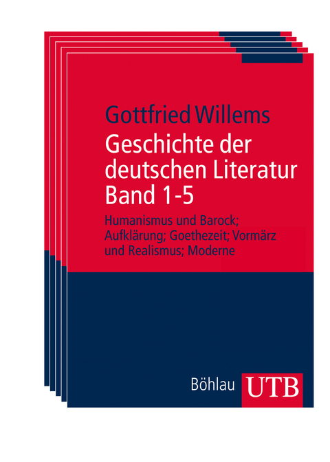 Geschichte der deutschen Literatur Band 1-5 - Gottfried Willems