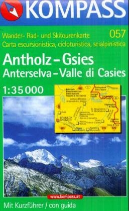 057: Antholz / Anterselva - Gsies / Valle Di Casies 1:35, 000