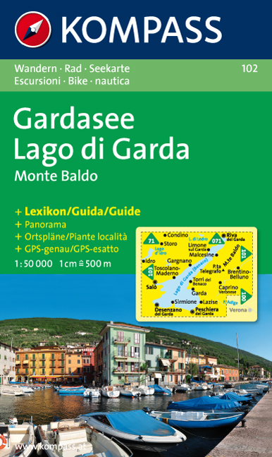 Gardasee /Lago di Garda /Monte Baldo