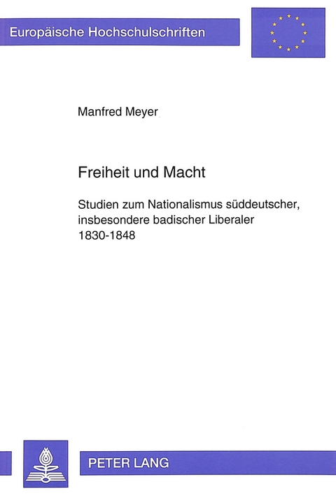 Freiheit und Macht - Manfred Meyer
