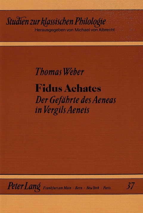 Fidus Achates - Thomas Weber