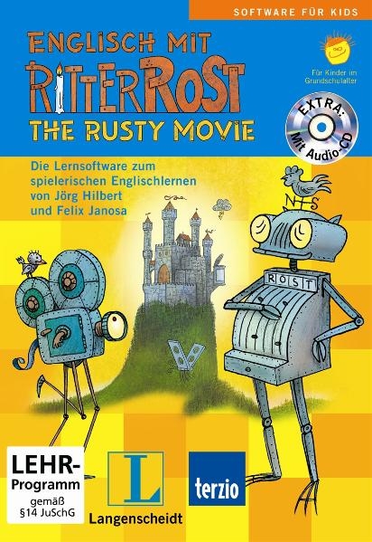 Langenscheidt Englisch mit Ritter Rost - The Rusty Movie - CD-ROM mit Audio-CD - Jörg Hilbert, Felix Janosa