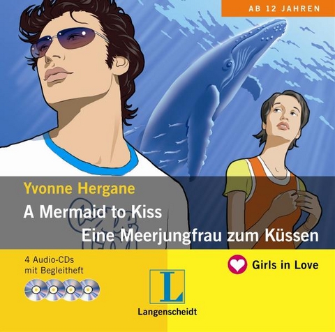 A Mermaid to Kiss - Eine Meerjungfrau zum Küssen - Hörbuch (4 Audio-CDs mit Begleitheft) - Yvonne Hergane