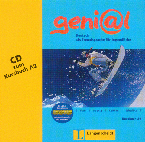 geni@l A2 - Audio-CD zum Kursbuch A2