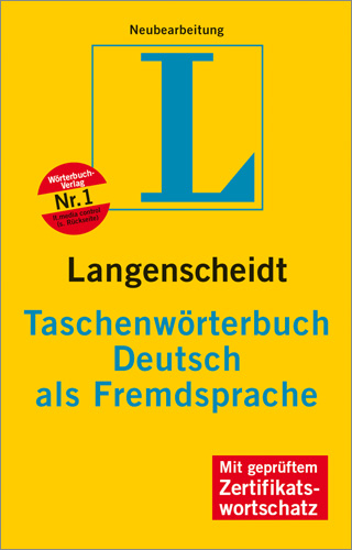 Langenscheidt Taschenwörterbuch Deutsch als Fremdsprache - 