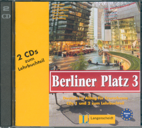 Berliner Platz, Band 3 - 2 Audio-CDs zum Lehrbuchteil