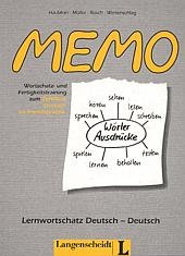 Memo. Wortschatz- und Fertigkeitstraining für das Zertifikat Deutsch als Fremdsprache / Lernwortschatz - Gernot Häublein, Martin Müller, Paul Rusch, Theo Scherling, Lukas Wertenschlag