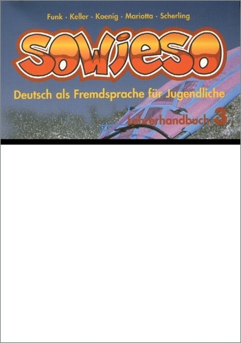 sowieso 3 - Lehrerhandbuch 3