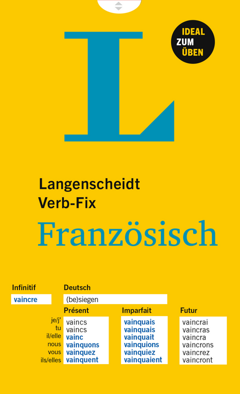 Langenscheidt Verb-Fix Französisch - Französische Verben auf einen Blick - Ideal zum Üben - 