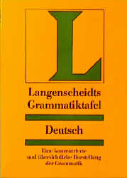 Langenscheidt Grammatiktafeln