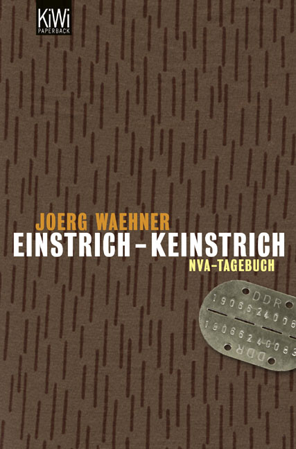 Einstrich - Keinstrich - Joerg Waehner