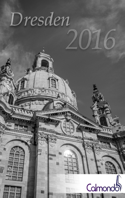 Buchkalender Dresden 2016 - Kalender / Terminplaner - 12x19cm - 31 schwarz-weiß-Aufnahmen - 1 Woche 1 Seite - Dirk Schwenecke
