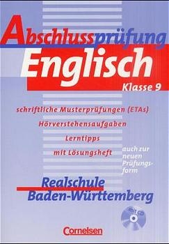 Abschlussprüfung Englisch - Realschule Baden-Württemberg / 9. Schuljahr - Hörverstehensaufgaben, ETAs und Lerntipps - Günter Hanisch, Geoff Sammon