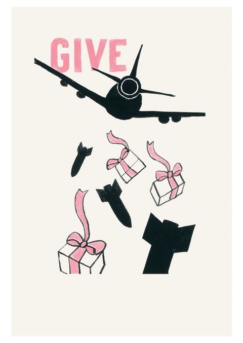 Give (Postkarte, 20 Ex) - Tomi Ungerer