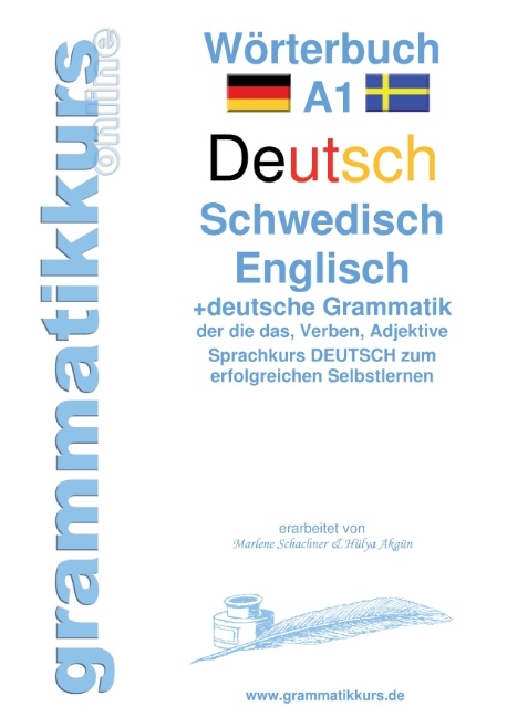 Wörterbuch A1 Deutsch - Schwedisch - Englisch - Marlene Schachner