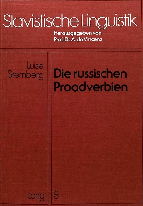 Die russischen Proadverbien