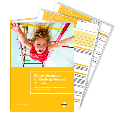 Print+Digitale Ausgabe Sicherheitsmappe für Kindergärten und Schulen (Print-Ausgabe + E-Book) - 