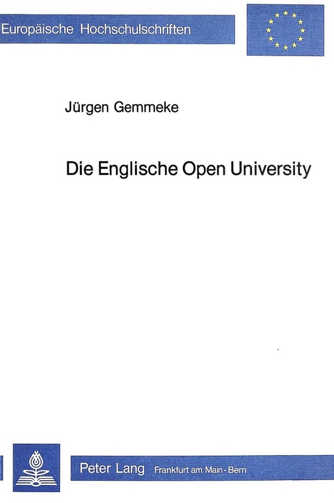 Die englische Open University - Jürgen Gemmeke