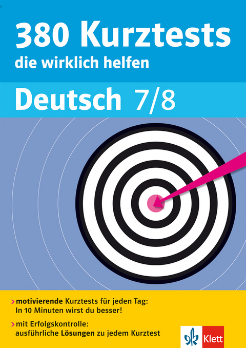 380 Kurztests die wirklich helfen Deutsch 7/8