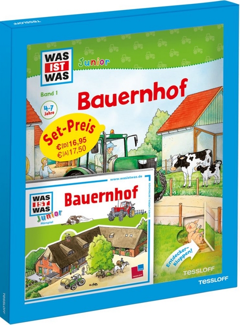 WAS IST WAS Junior Geschenkset Bauernhof - Christina Braun