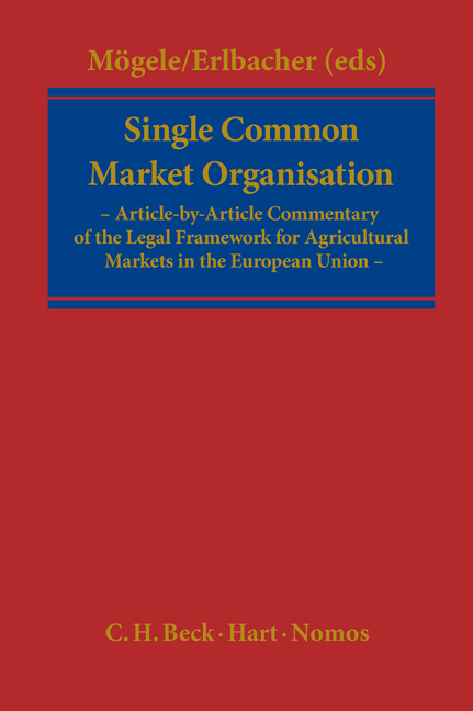 Single Common Market Organisation - Rudolf Moegele, Friedrich Erlbacher