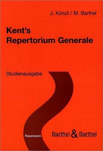 Kent's Repertorium Generale Studienausgabe - J Künzli, M Barthel