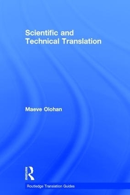 Scientific and Technical Translation - Maeve Olohan
