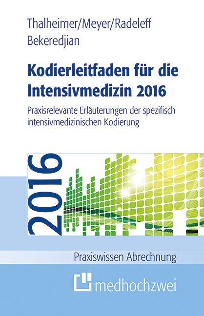 Kodierleitfaden für die Intensivmedizin 2016 - Raffi Bekeredjian, F. Joachim Meyer, Jannis Radeleff, Markus Thalheimer